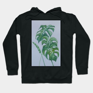 monstera leaves Hoodie